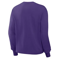 Women's Nike Purple Minnesota Vikings Boxy Long Sleeve T-Shirt