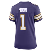 Women's Nike Warren Moon Purple Minnesota Vikings Classic Retired Player Game Jersey