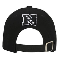 Youth Black Minnesota Vikings Retro Wooly Adjustable Hat