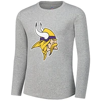 Youth Minnesota Vikings Long Sleeve T-Shirt and Pants Sleep Set