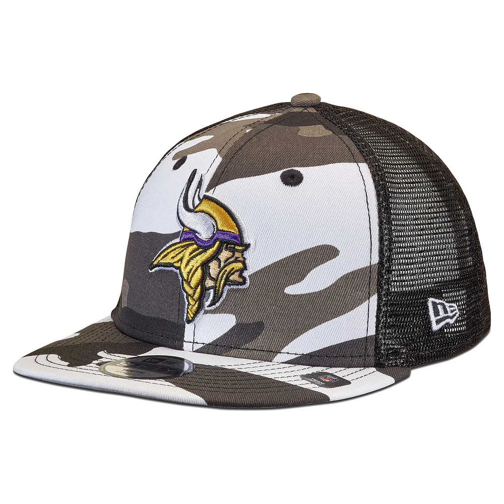 Casquette Snapback 9FIFTY Snapback pour jeunes Minnesota Vikings camouflage/noir