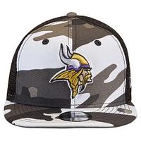 Casquette Snapback 9FIFTY Snapback pour jeunes Minnesota Vikings camouflage/noir