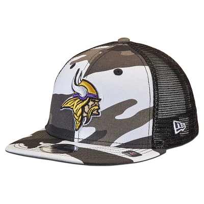 Casquette Snapback 9FIFTY Snapback pour jeunes Minnesota Vikings camouflage/noir