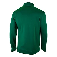 Men's Columbia Green Minnesota Wild Wickham Hills Omni-Wick Quarter-Zip Jacket