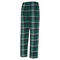 Men's Concepts Sport Green/Black Minnesota Wild Region Flannel Sleep Pants