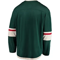 Men's Fanatics Green Minnesota Wild Breakaway Home Jersey