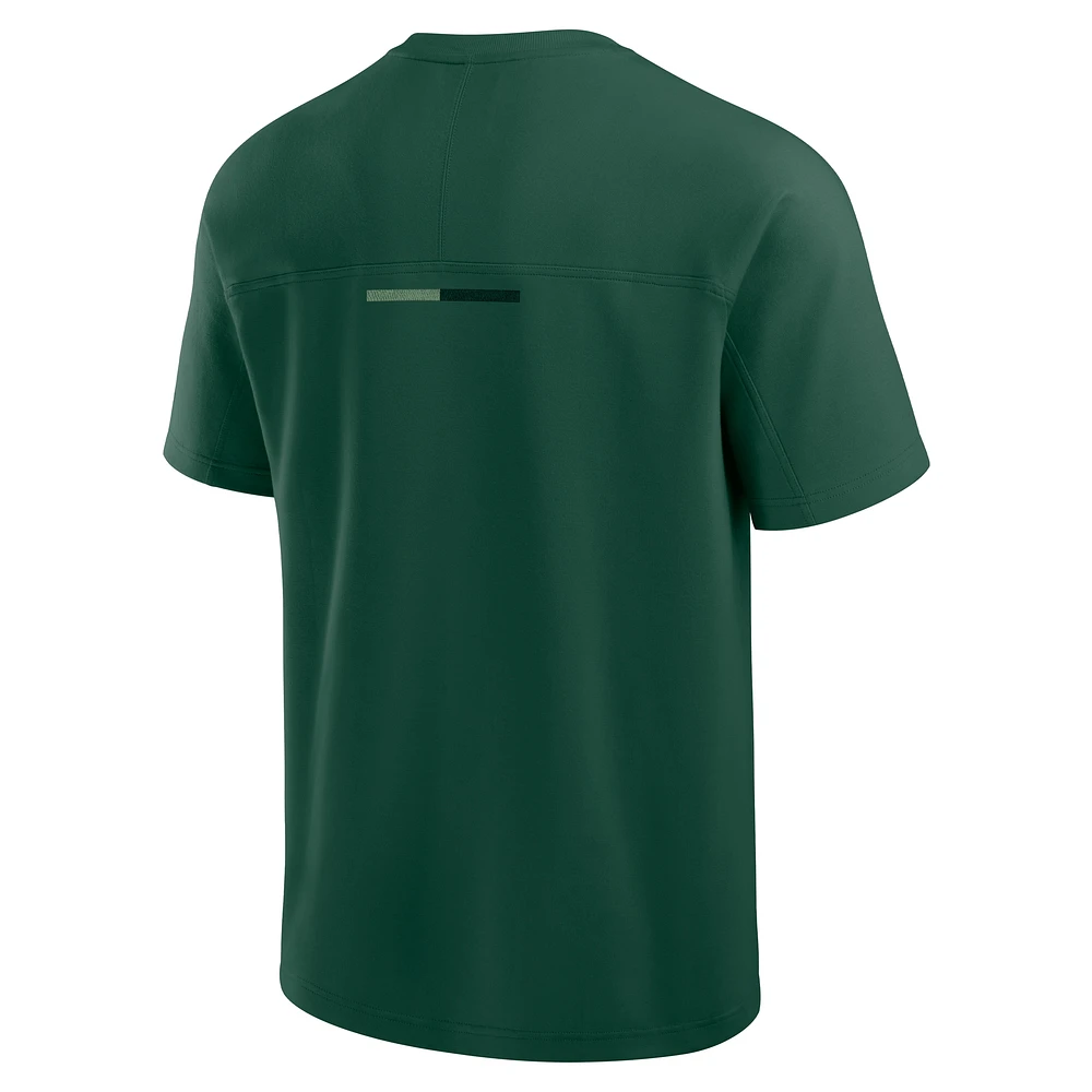 T-shirt à trois mélanges Flex Elements Minnesota Wild vert Fanatics pour hommes