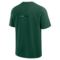 T-shirt à trois mélanges Flex Elements Minnesota Wild vert Fanatics pour hommes
