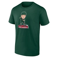 Men's Fanatics Kirill Kaprizov Green Minnesota Wild Player Bobblehead T-Shirt