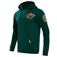 Men's Pro Standard Green Minnesota Wild Classic Pullover Hoodie