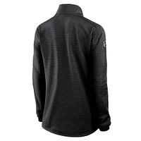 Haut à enfiler léger quart de zip Minnesota Wild Authentic Pro Rink pour femme Fanatics Black