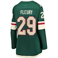 Women's Fanatics Marc-Andre Fleury Green Minnesota Wild Home Breakaway Player Jersey
