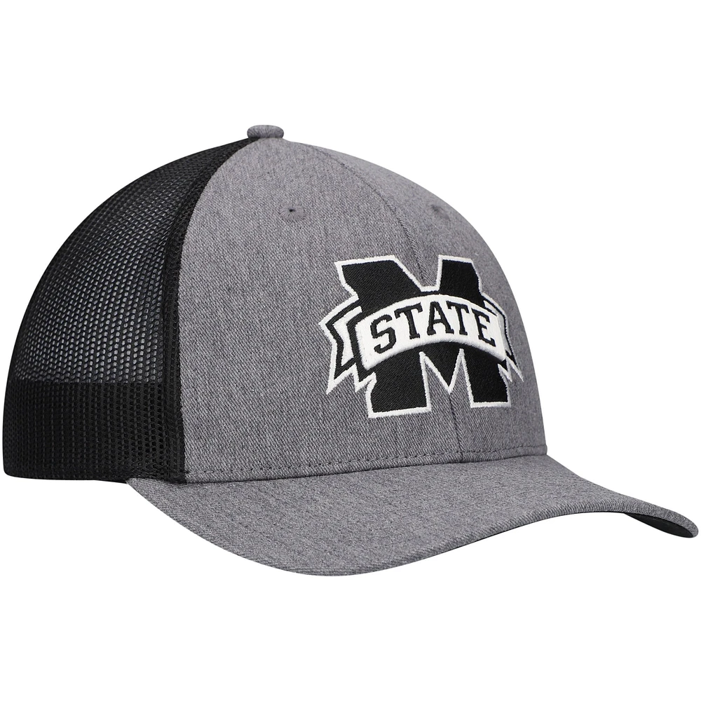 Men's '47 Charcoal Mississippi State Bulldogs Carbon Trucker Adjustable Hat