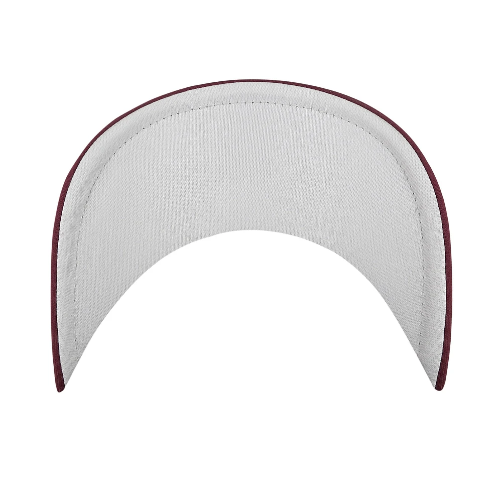 Men's '47 Maroon Mississippi State Bulldogs Sideband Trucker Adjustable Hat