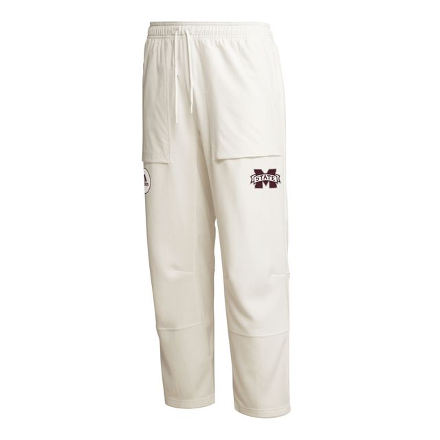 Pantalon adidas crème pour hommes Mississippi State Bulldogs Zero Dye AEROREADY