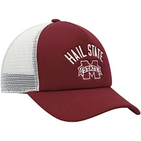 Men's adidas Maroon Mississippi State Bulldogs Dowsing & Bell Trucker Snapback Hat