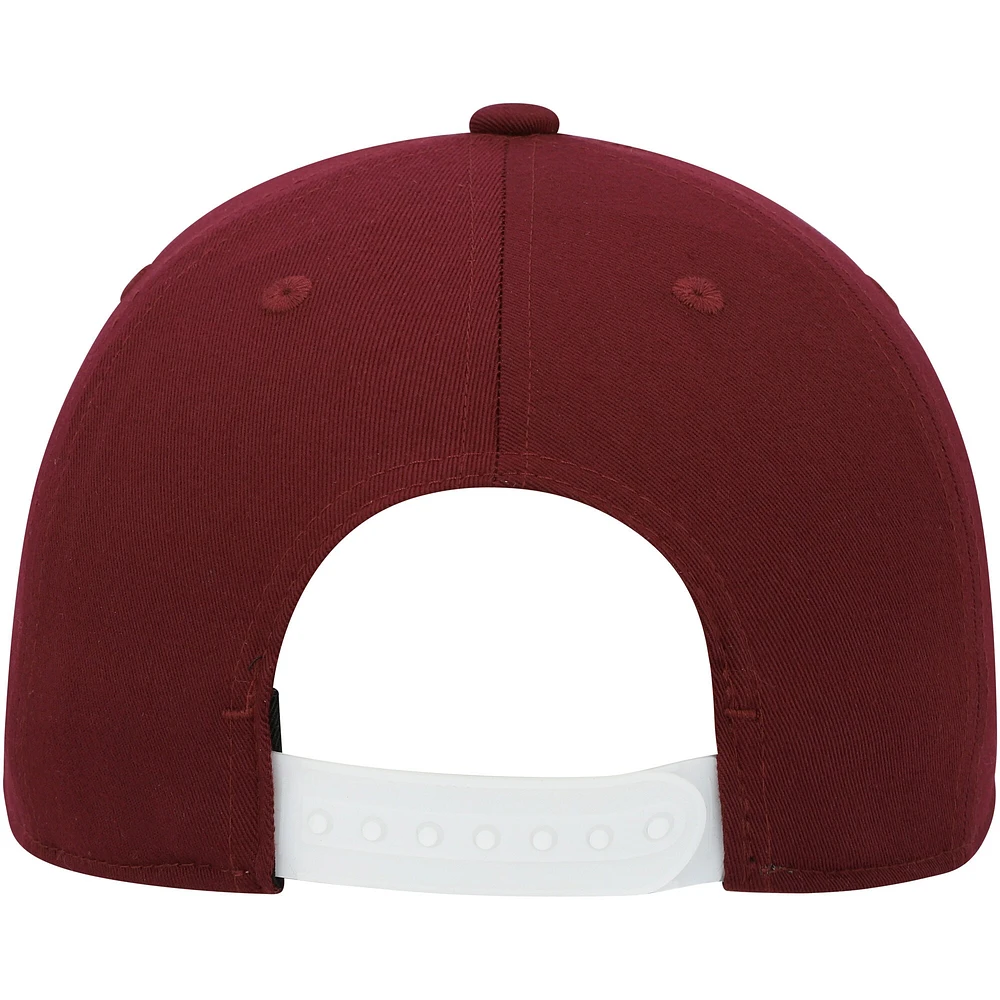 Men's adidas Maroon Mississippi State Bulldogs Sideline Snapback Hat