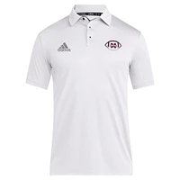 Men's adidas White Mississippi State Bulldogs Coaches Polo