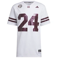 Men's adidas White Mississippi State Bulldogs Out Jersey