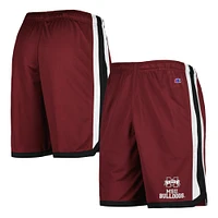 Men's Champion Maroon Mississippi State Bulldogs Basketball Shorts