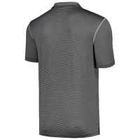Men's Colosseum  Black Mississippi State Bulldogs Cameron Polo