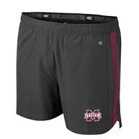 Short Langmore Colosseum anthracite pour hommes, Mississippi State Bulldogs