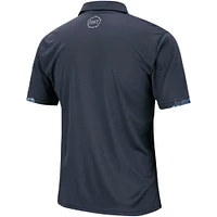 Men's Colosseum Charcoal Mississippi State Bulldogs Rival OHT Military Appreciation Polo