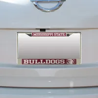 Mississippi State Bulldogs Small Over Large Mega License Plate Frame