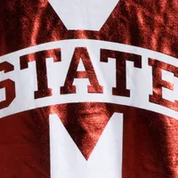 Women's Colosseum White Mississippi State Bulldogs Trey Dolman Long Sleeve T-Shirt