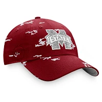 Women's Top of the World Maroon Mississippi State Bulldogs OHT Military Appreciation Betty Adjustable Hat