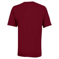 Youth Champion Maroon Mississippi State Bulldogs Arch Over Logo T-Shirt