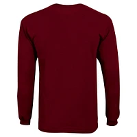 Youth Champion Maroon Mississippi State Bulldogs Distressed Arch Over Logo Long Sleeve T-Shirt