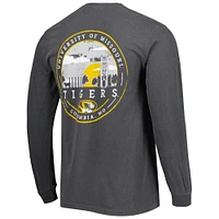 Men's Black Missouri Tigers Circle Campus Scene Long Sleeve T-Shirt