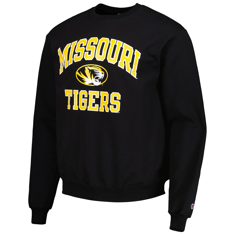 Sweat-shirt Champion Black Missouri Tigers High Motor pour homme