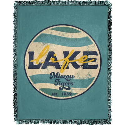 Couverture amusante du lac Missouri Tigers 46 po x 59 po