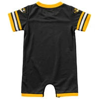Newborn & Infant Colosseum Black Missouri Tigers Bumpo Football Romper