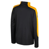 Youth Colosseum  Black Missouri Tigers OHT Military Appreciation Cyclone Quarter-Zip Windshirt