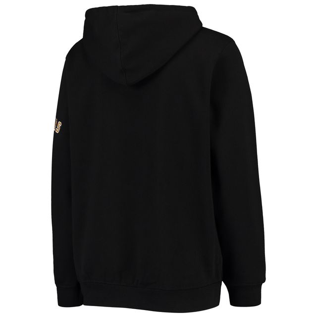 Chandail à capuchon gros logo Missouri Tigers noir Stadium Athletic pour jeune