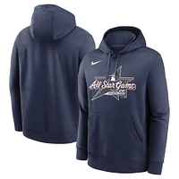 Men's Nike Navy 2025 MLB All-Star Game Logo Club Fleece Pullover Hoodie