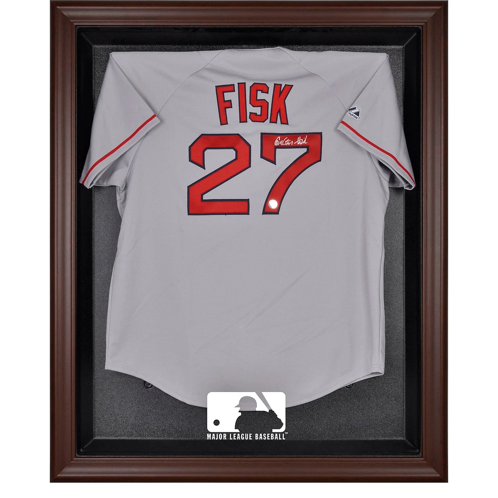 MLB Brown Framed Logo Jersey Display Case