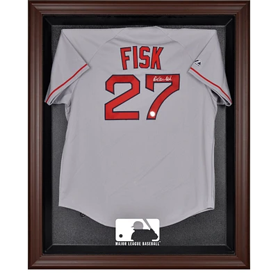 MLB Brown Framed Logo Jersey Display Case
