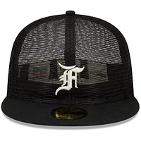 Men's New Era x Fear of God  Black Mesh 59FIFTY Fitted Hat