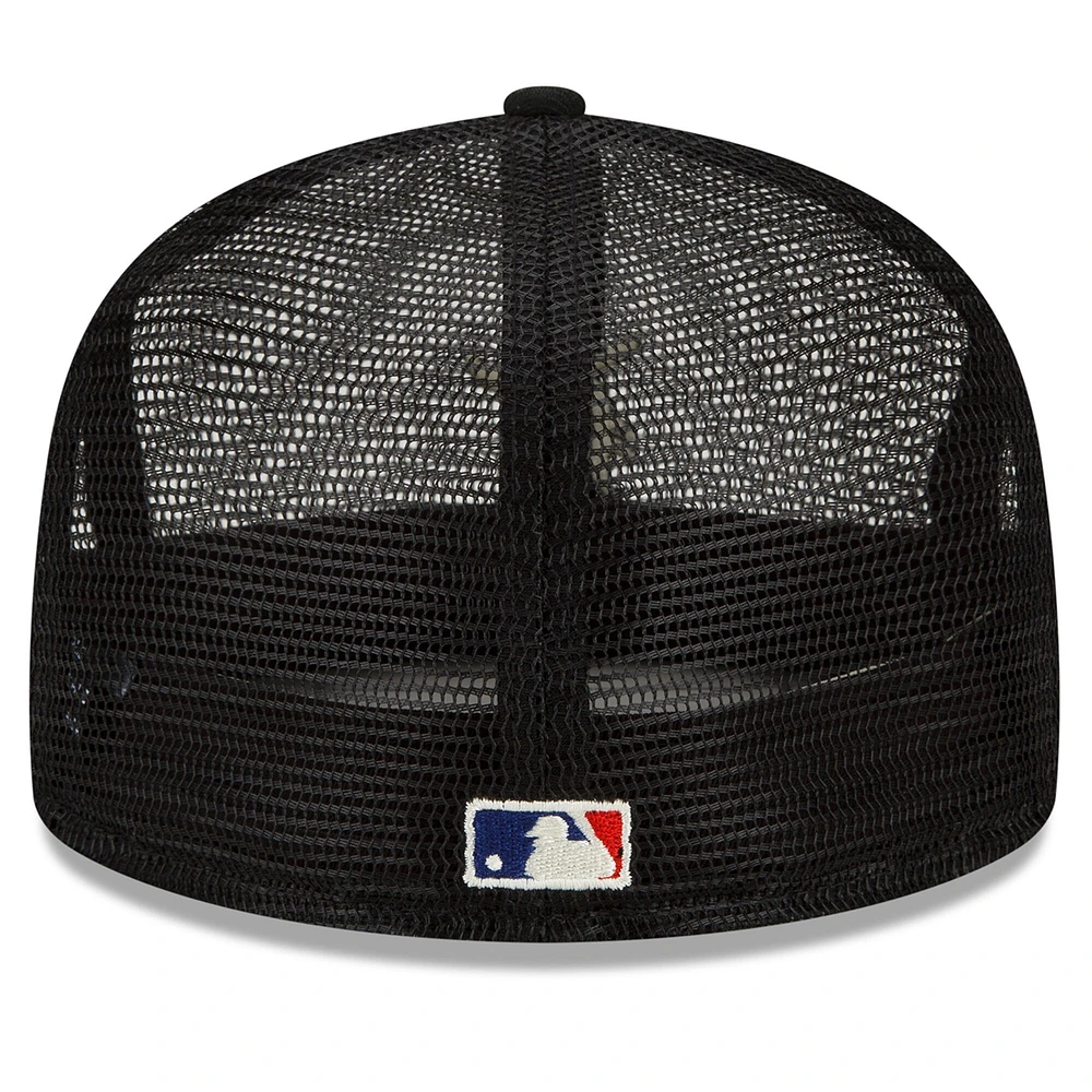 Men's New Era x Fear of God  Black Mesh 59FIFTY Fitted Hat