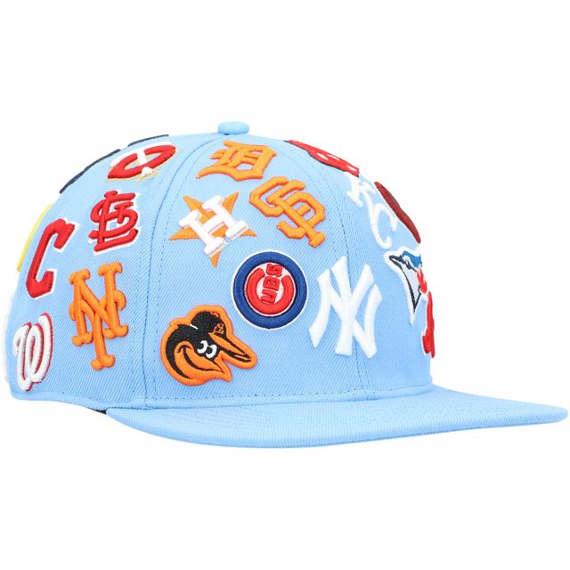 Casquette Snapback Pro Standard MLB Pro League en laine bleu clair pour homme