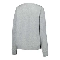 Women's Terez Gray MLB Baseball Field Pullover Sweatshirt