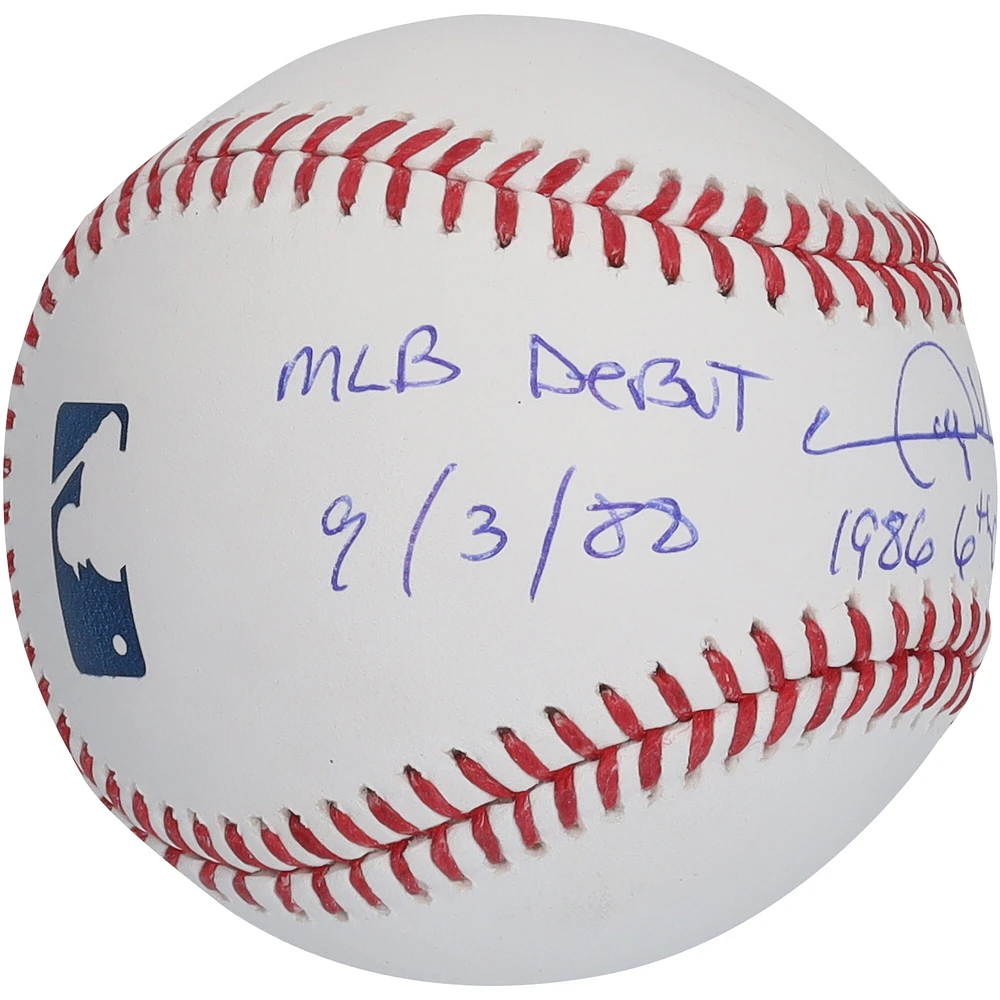 Gary Sheffield Autographed Baseball with Multiple Inscriptions - Limited Edition #10/10