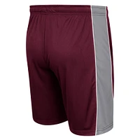 Men's Colosseum Maroon Montana Grizzlies Panel Shorts