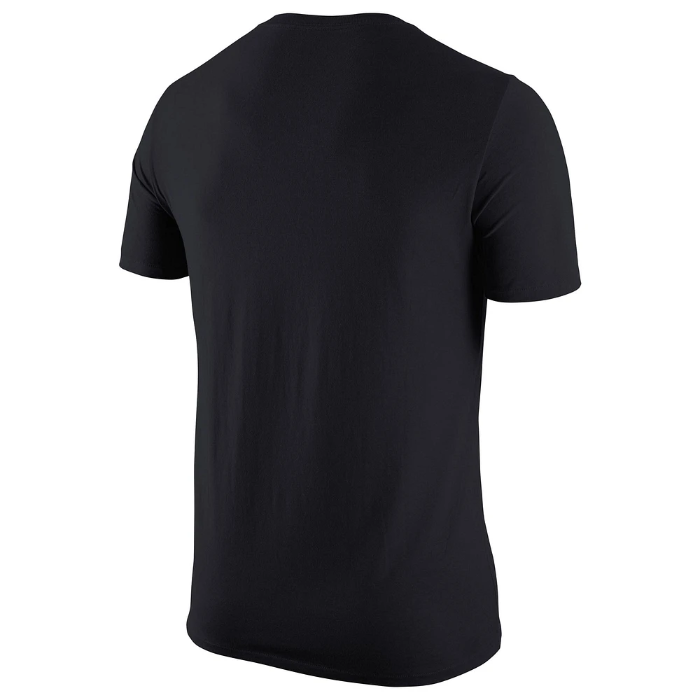 T-shirt en coton noir Nike Montana Grizzlies Core pour homme