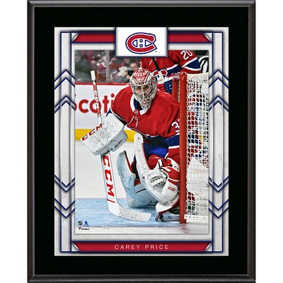 Carey Price Montreal Canadiens 10.5" x 13" Sublimated Player Plaque