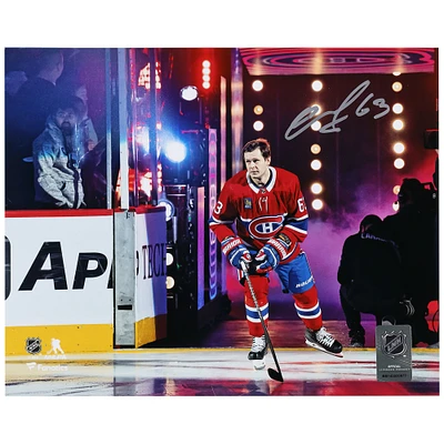 Evgenii Dadonov Les Canadiens de Montréal dédicacé 8" x 10" Première photo d'introduction des Canadiens